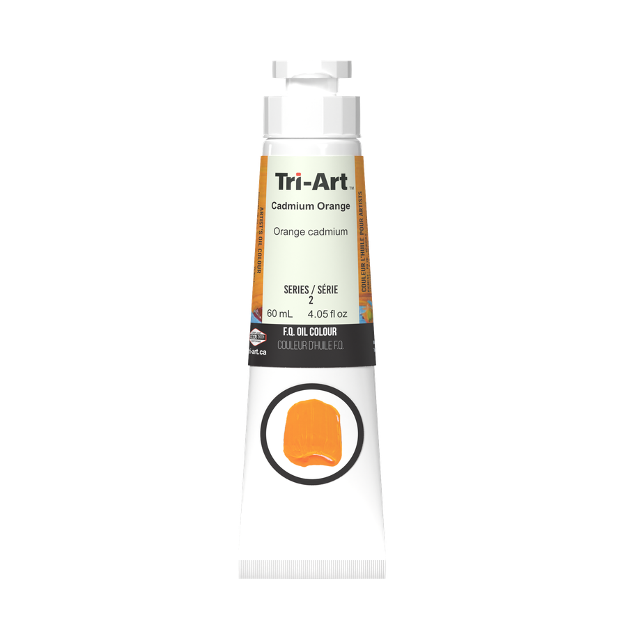 Peintures à l'huile Tri-Art - Orange de cadmium