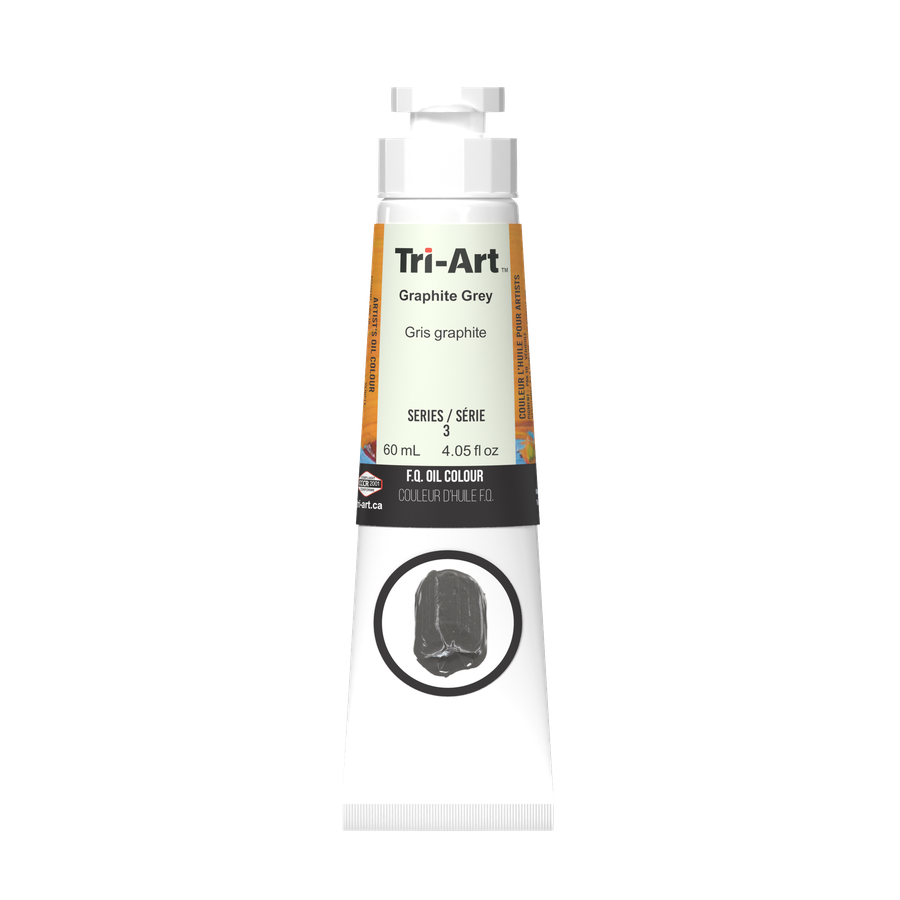 Tri-Art Peintures à l'huile - Gris graphite