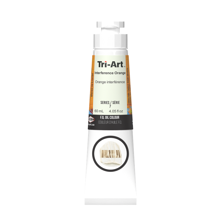 Tri-Art Oil Colours - Interference Orange