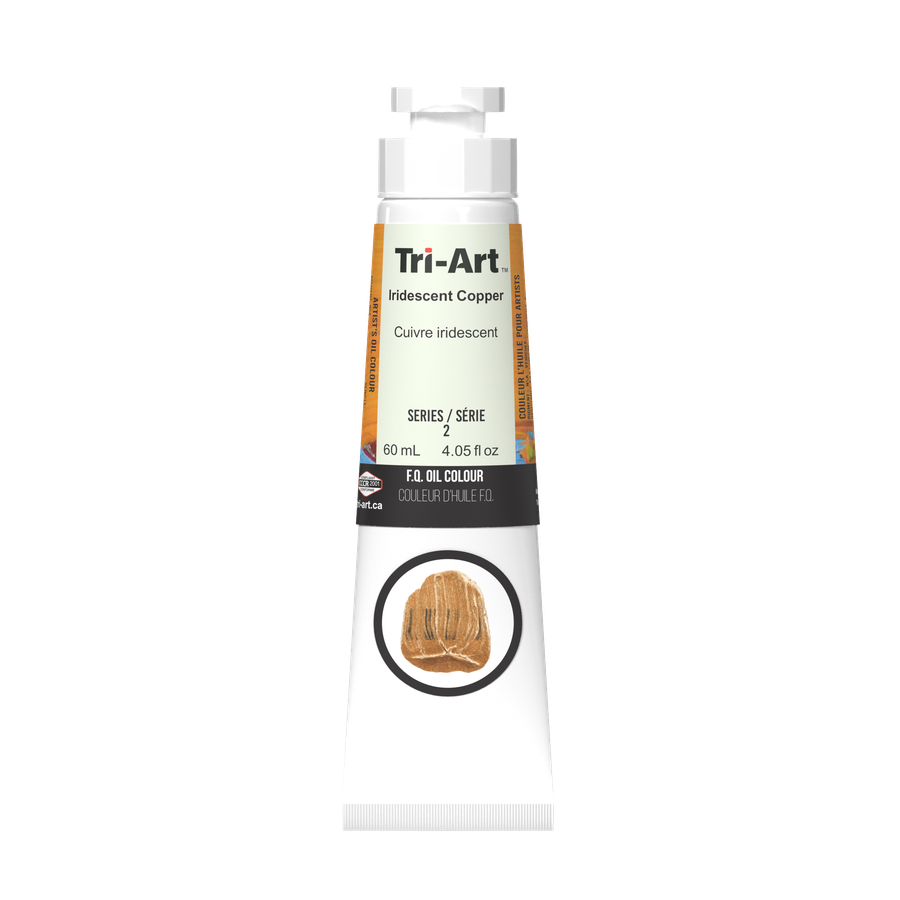 Tri-Art Oil Colours - Iridescent Copper