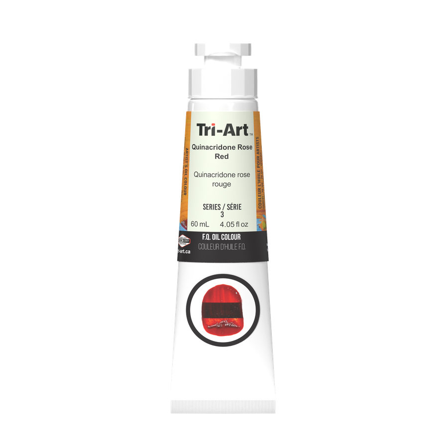 Tri-Art Oil Colours - Quinacridone Rose Red