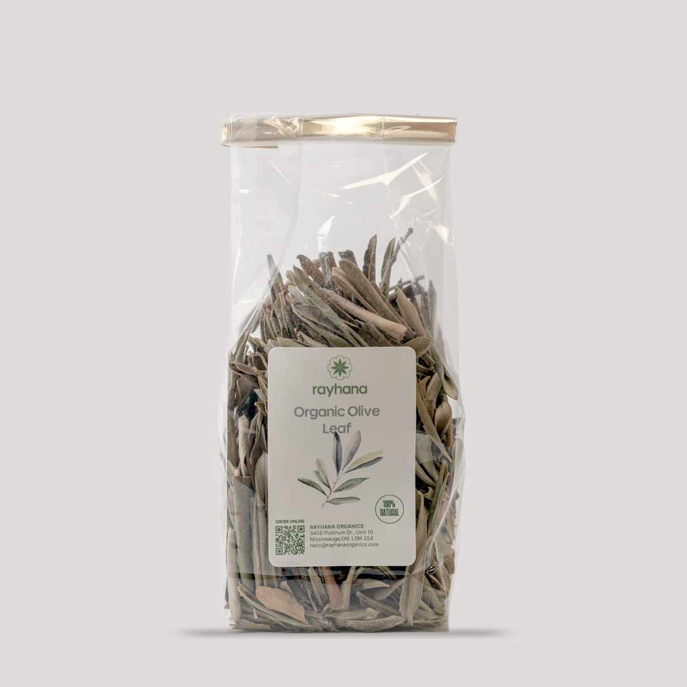 Infusion de feuilles d'olivier bio – Feuilles entières séchées