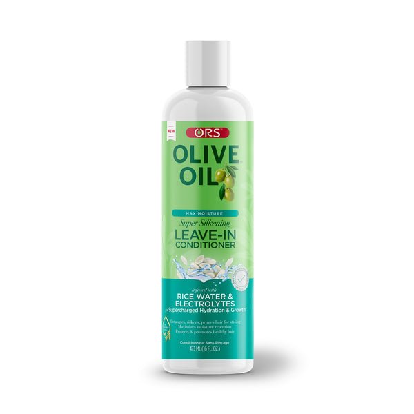 Après-shampoing sans rinçage super soyeux ORS Olive Oil Max Moisture 473 ml