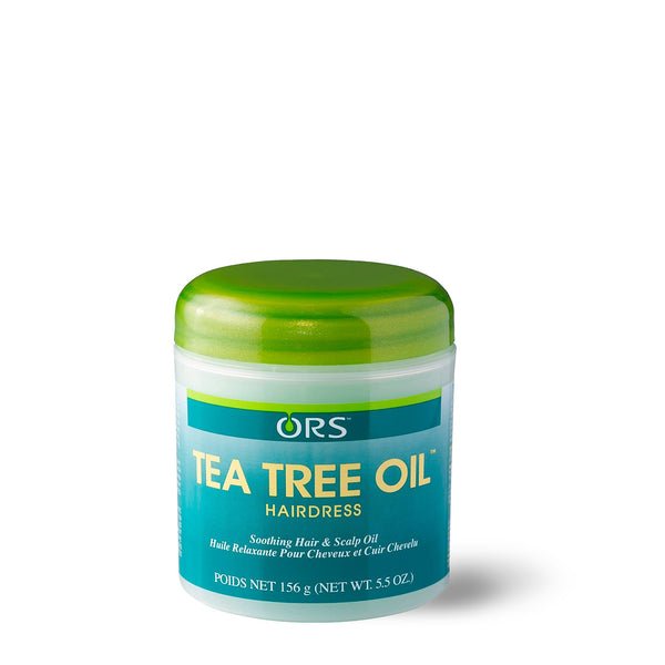 ORS Huile coiffante à l'huile d'arbre à thé Apaisante pour cheveux et cuir chevelu 156 g