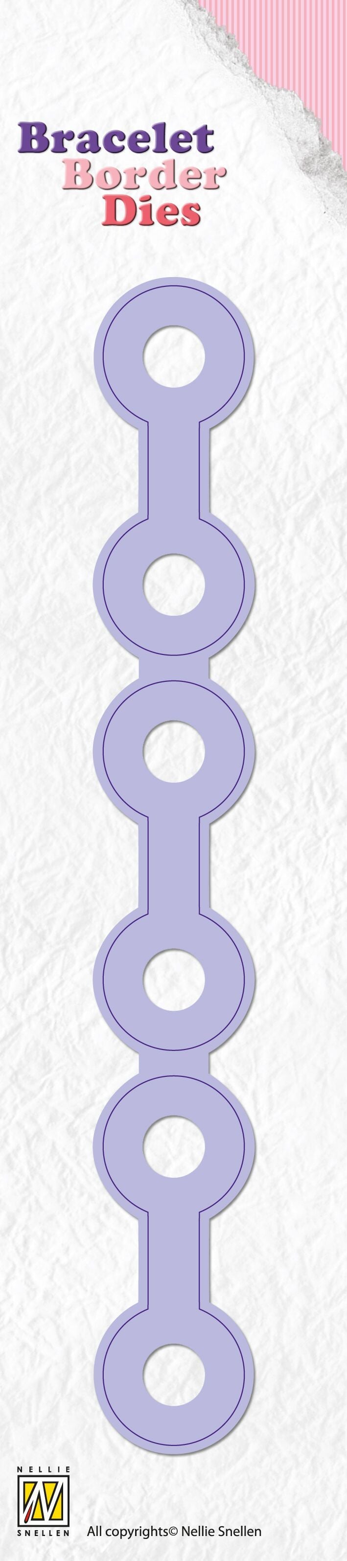 Matrices de découpe pour bordure de bracelet - Rond géant