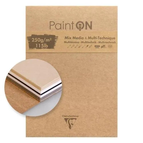 Clairefontaine - Paint ON Pad - Mixed Tones — Art Noise