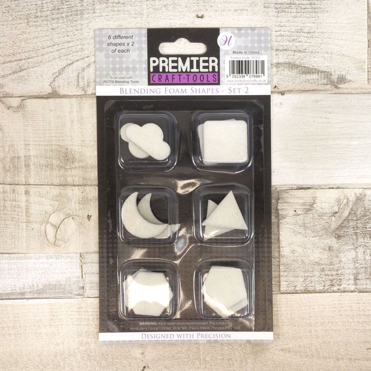 Premier Craft Tools - Ensemble de formes en mousse à estomper 2