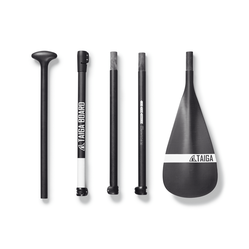 PAGAIE PERFORMANCE NOIRE EN CARBONE - ÉDITION NANO ZIP AIR - Ajustable 5 pièces