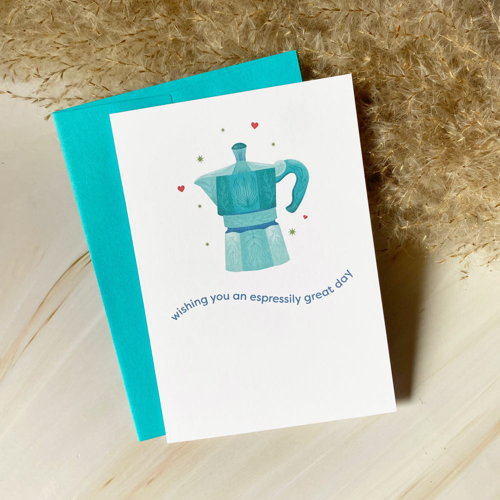 Une excellente journée expressément | Fête des pères | Mini carte de vœux