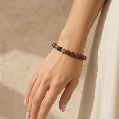Bracelet en Jaspe Picasso