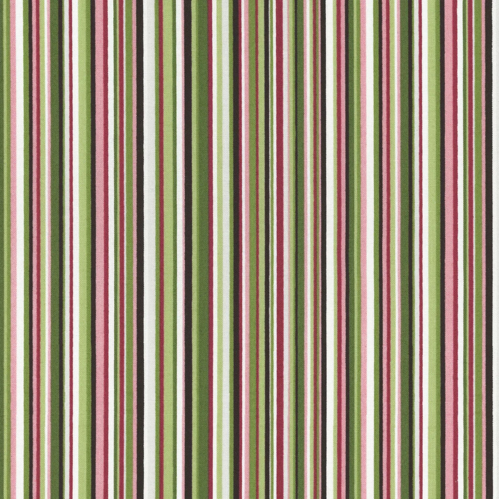 Bloom by Northcott Fabrics - White Multi Stripe — Cottage Quilting Ltd.