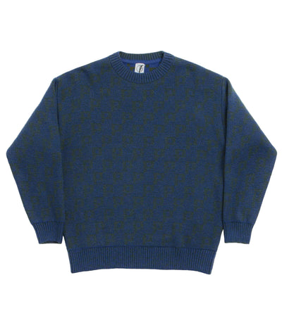 Polar Skate Co. Chandail 'George' - Motif P/Bleu/Vert