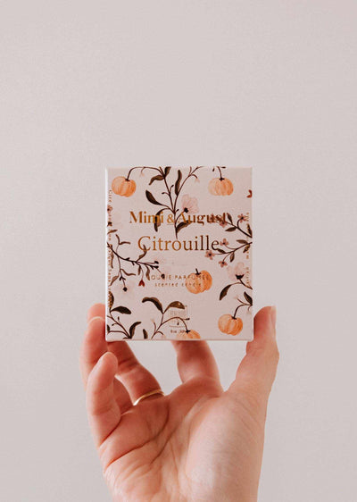 Citrouille – Bougie réutilisable en cire de soya