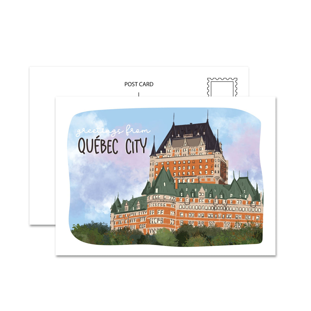 Carte postale de Québec
