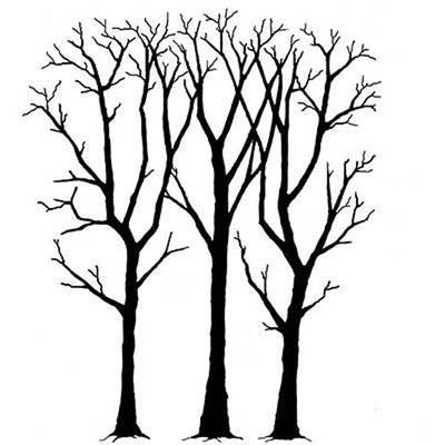 Tampon Lavinia - Arbres de printemps