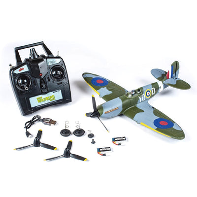 Avion Rage RC Supermarine Spitfire Micro RTF avec PASS RC Airplane