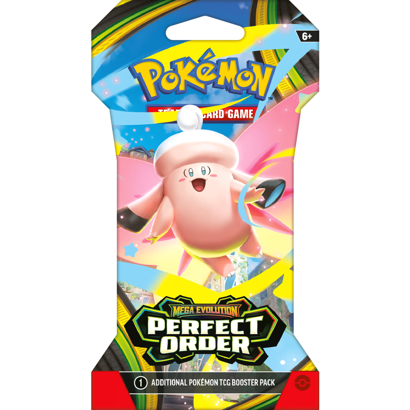 JCC Pokémon : Booster sous emballage Évolution Méga Ordre Parfait