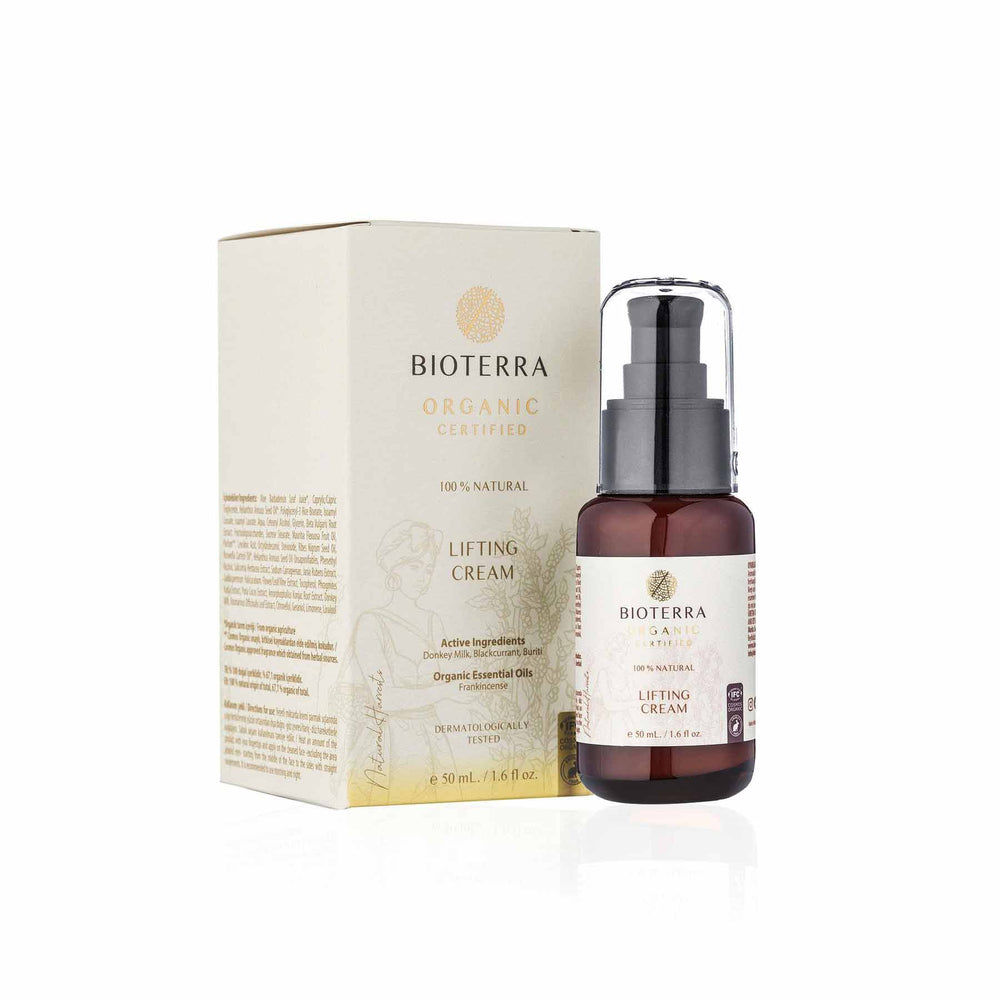 Crème visage liftante biologique Bioterra