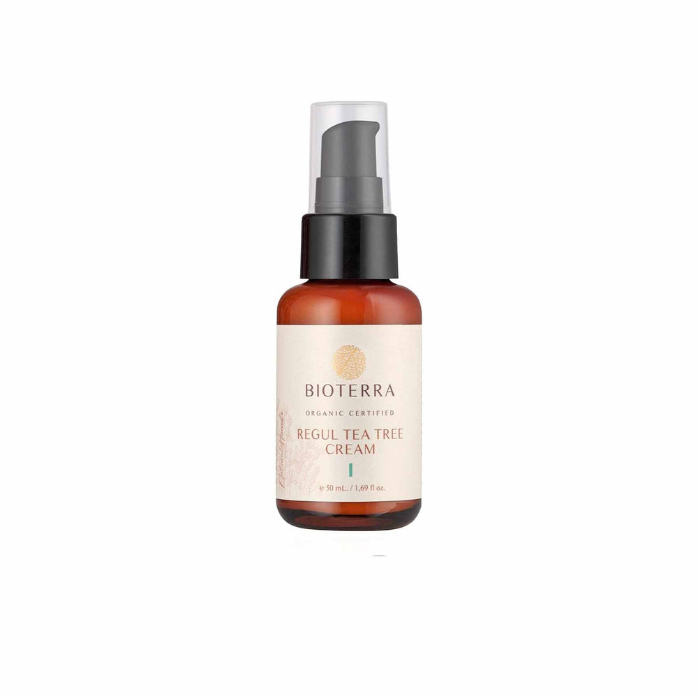 Bioterra Crème visage bio au tea tree pour réguler