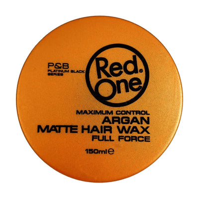 CIRE COIFFANTE MATIFIANTE À L'ARGAN RED ONE 5OZ