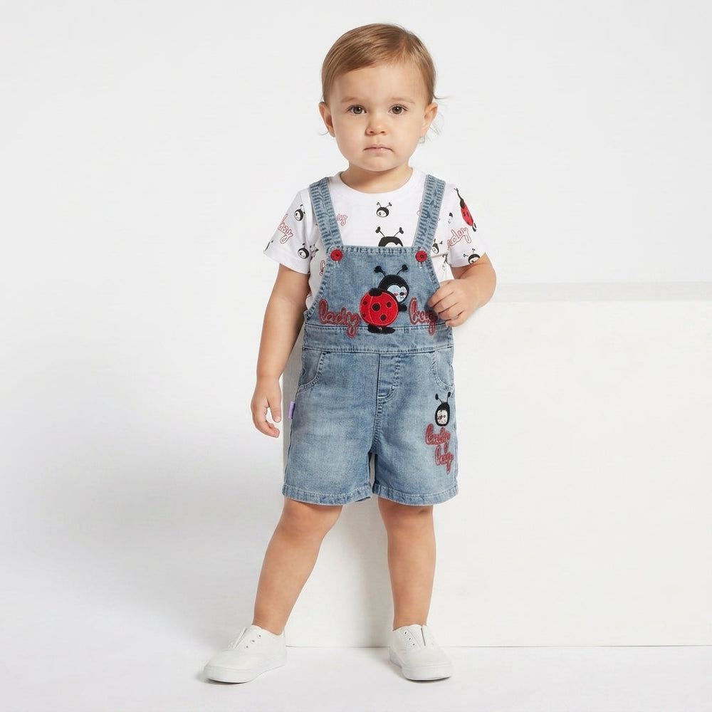 Série Denim – Ensemble Bébé Coccinelle