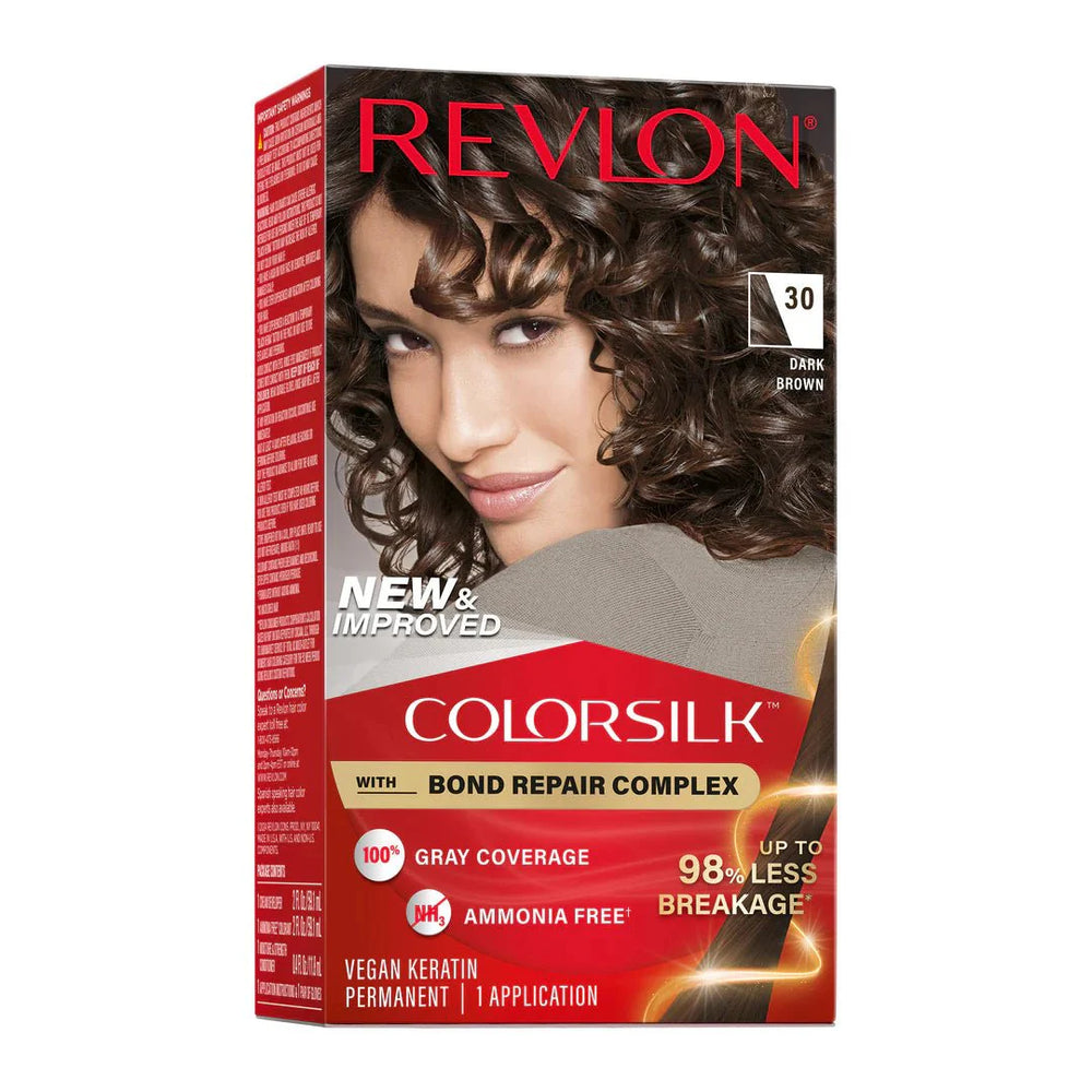 REVLON COLORSILK BEAUTIFUL COLOR - 30 DARK BROWN
