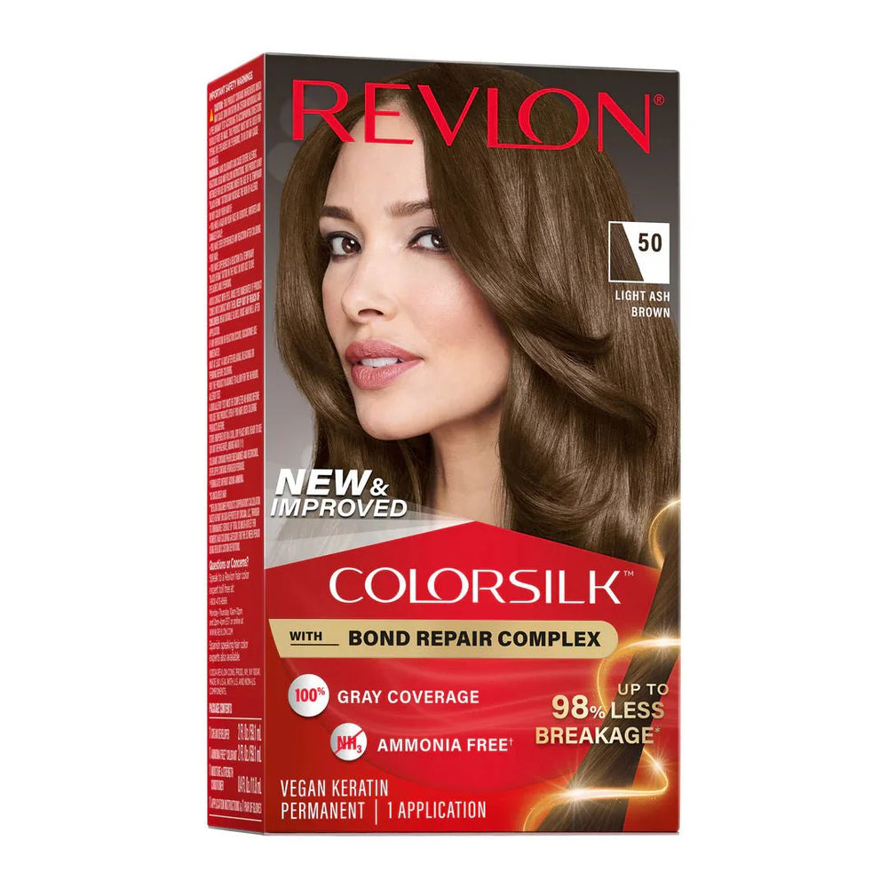 REVLON COLOR SILK BELLE COULEUR - 50 CHÂTAIN CLAIR CENDRÉ