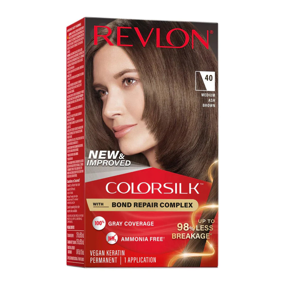 REVLON COLOR SILK BEAUTIFUL COLOR - 40 CHÂTAIN CENDRE MOYEN