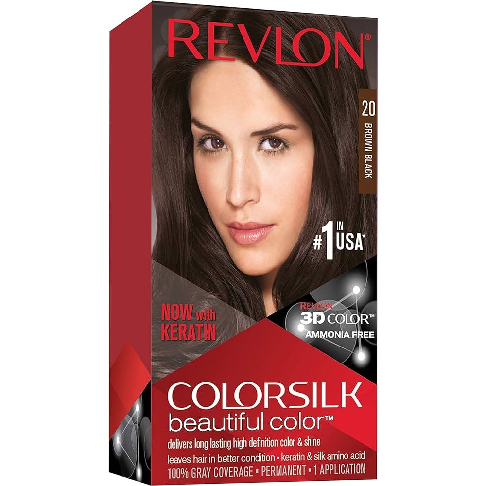 REVLON COLORSILK BEAUTIFUL COLOR - 20 CHÂTAIN FONCÉ RICHE
