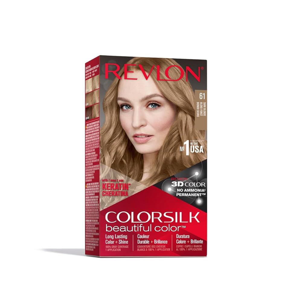 REVLON COLORSILK BEAUTIFUL COLOR - 61 BLOND FONCÉ