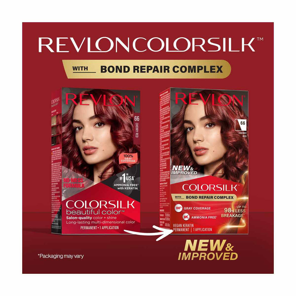 REVLON COLORSILK BEAUTIFUL COLOR - 66 ROUGE CERISE