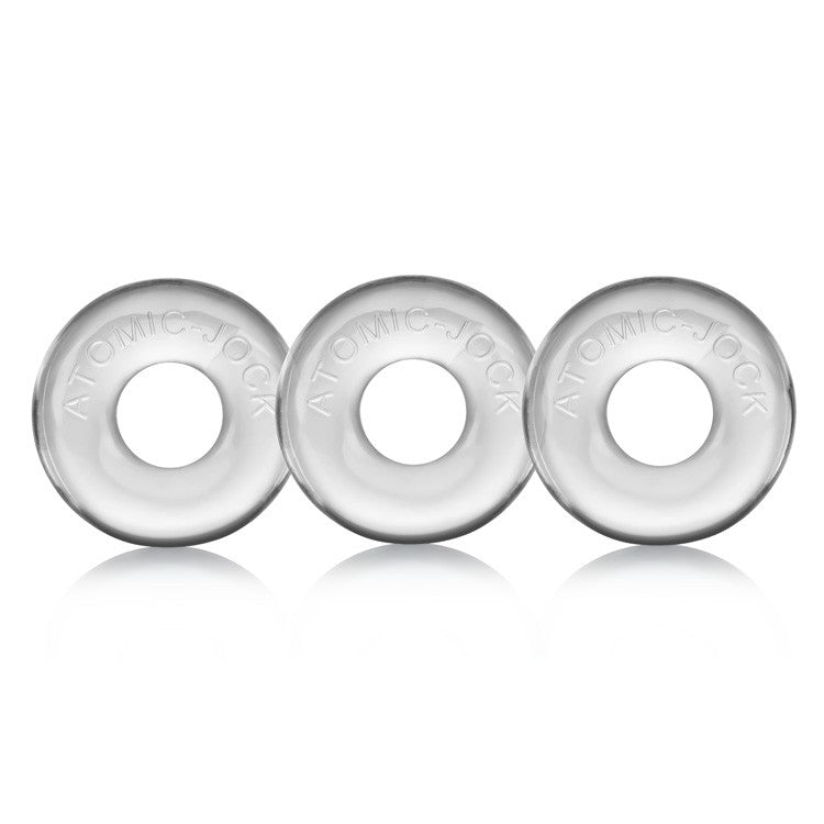 RINGER, paquet de 3 DO-NUT-1 - TRANSPARENT