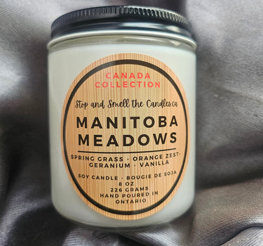 Manitoba Meadows 8oz soy candle