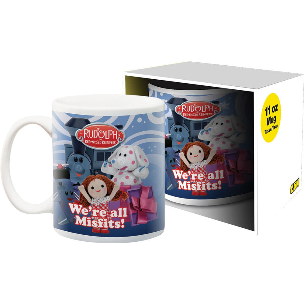 Tasse en céramique Rudolph « Nous sommes tous des inadaptés » de 11 oz