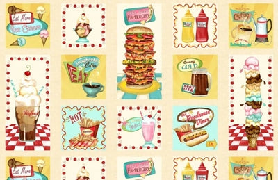 Wilmington - Au Diner - Panneau