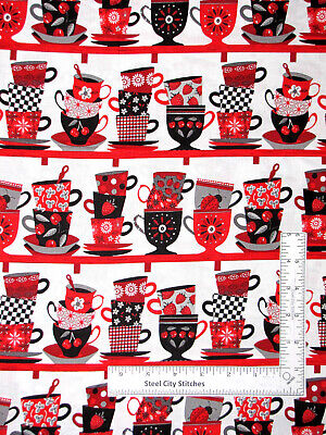 Let's Partea - Tasses à thé empilées rayées