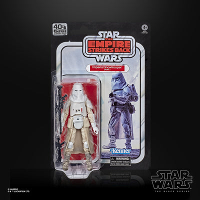 Figurine Star Wars The Black Series Imperial Snowtrooper (Hoth) à l'échelle de 6 pouces, 40e anniversaire de Star Wars : L'Empire contre-attaque