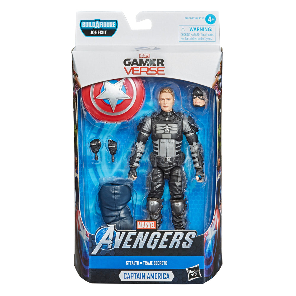 Hasbro Marvel Legends Series Gamerverse Figurine de collection Captain America furtif de 15 cm