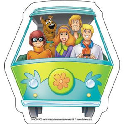Autocollant Scooby Doo Mystery Machine 4,5"x4,8"