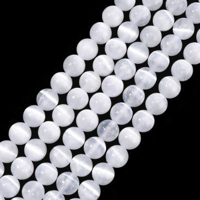 Satin Spar Gemstone Beads
