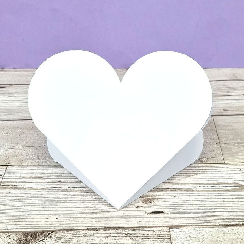 Luxury Shaped Card Blanks & Envelopes - Heart Fold Card — Ecstasy Crafts