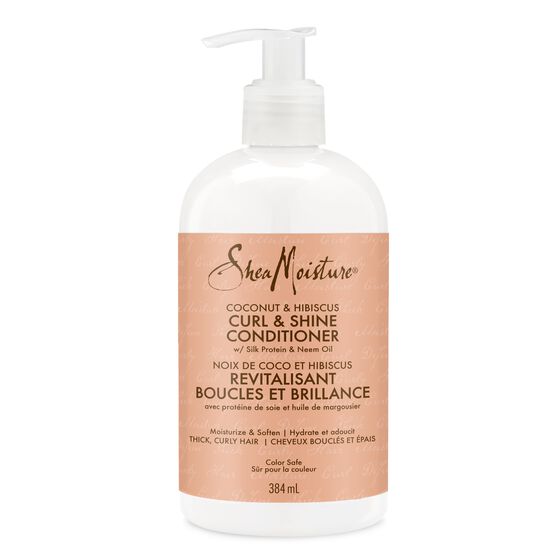 SHEA MOISTURE Coconut & Hibiscus Curl & Shine Conditioner 19.8 OZ