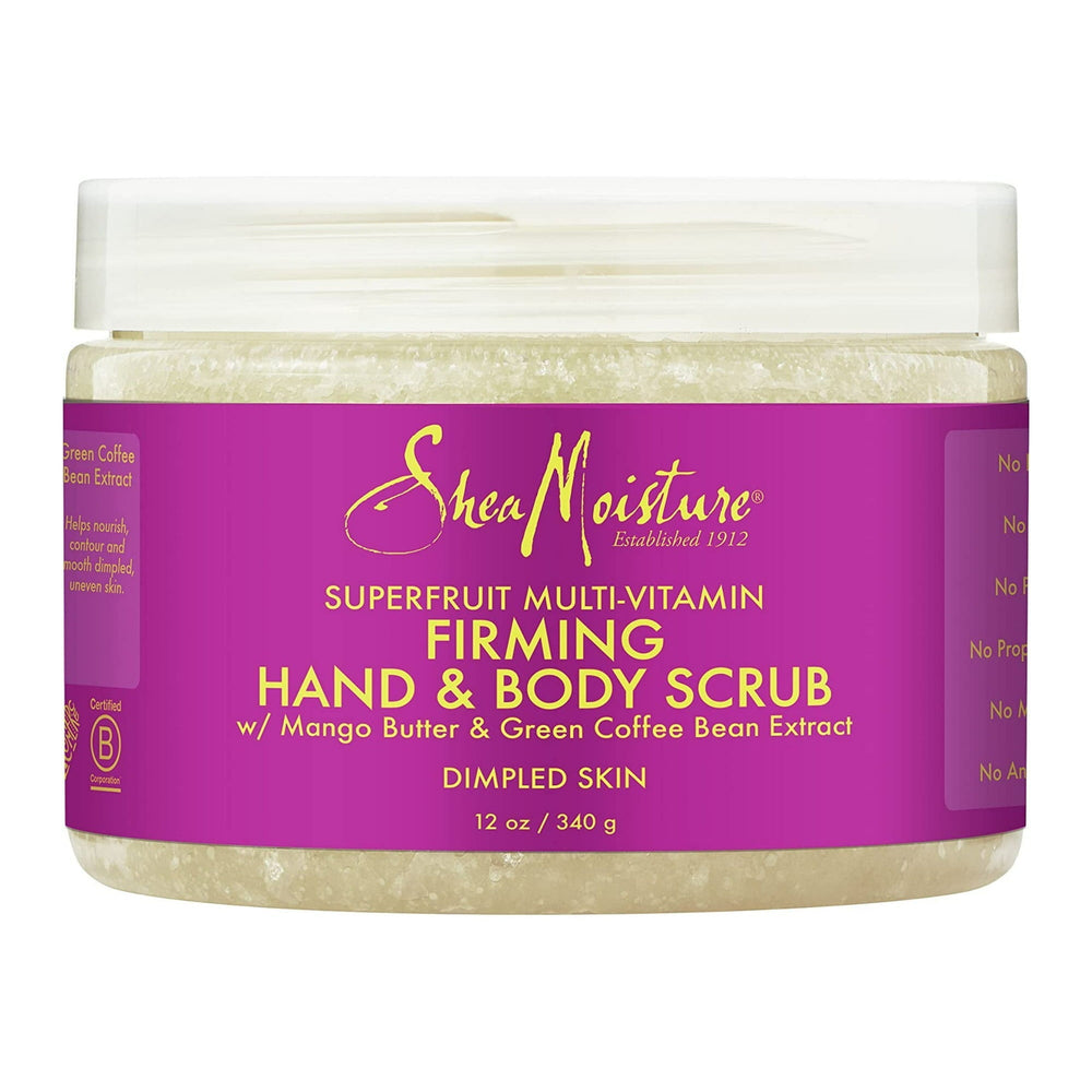 GOMMAGE CORPS ET MAINS RAFFERMISSANT SHEAMOISTURE SUPERFRUIT COMPLEX 12 OZ