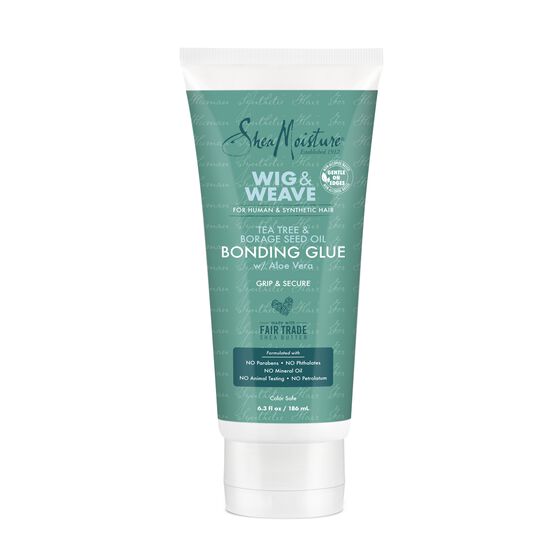SHEAMOISTURE WIG & WEAVE HUILE DE GRAINES DE THÉIER ET DE BOURRACHE BOND GLUE 6.3OZ