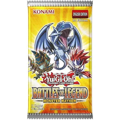 Yu-Gi-Oh Battles Of Legend Monster Mayhem Paquet de cartes à collectionner