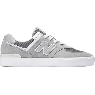 New Balance Numeric '574VGY' Shoes - Grey/White