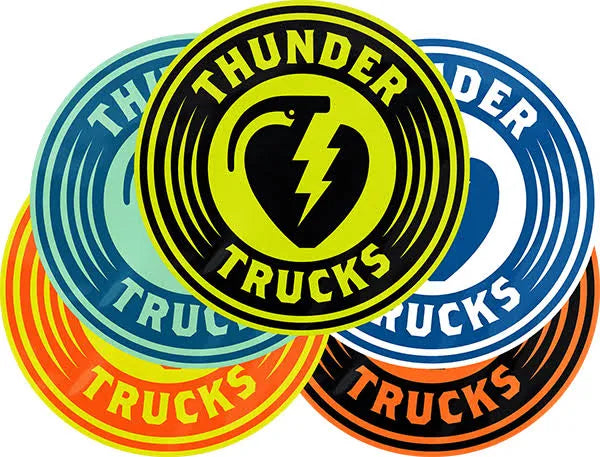 Autocollant moyen "Circle Grenade" de Thunder - Assorti