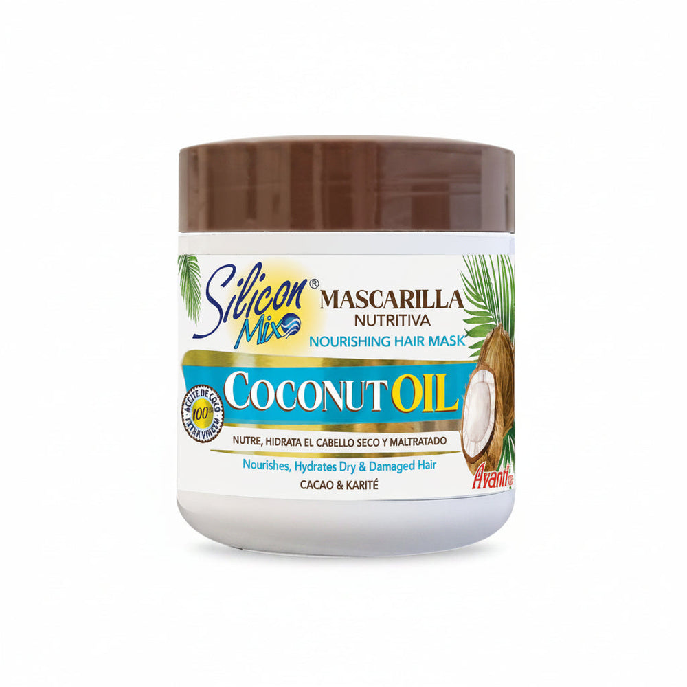 Masque capillaire nourrissant à l'huile de noix de coco SILICON MIX 17 OZ
