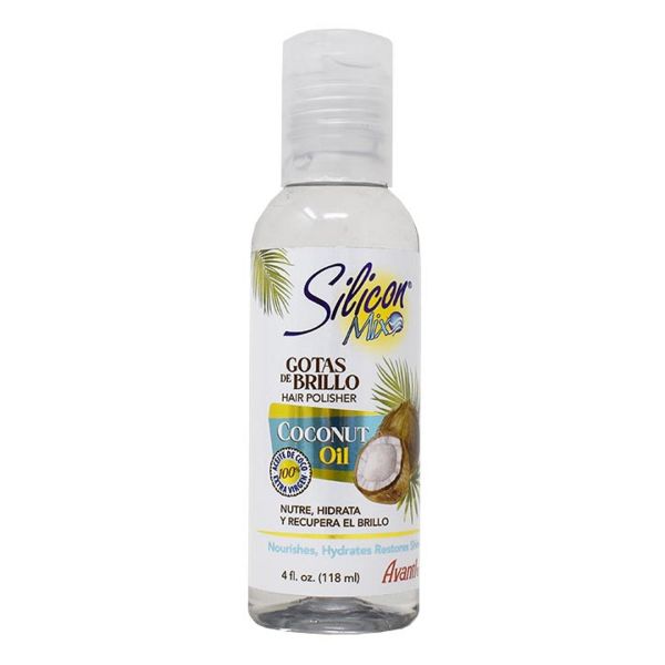 SILICON MIX HUILE COCO BRILLANCE CHEVEUX 4OZ