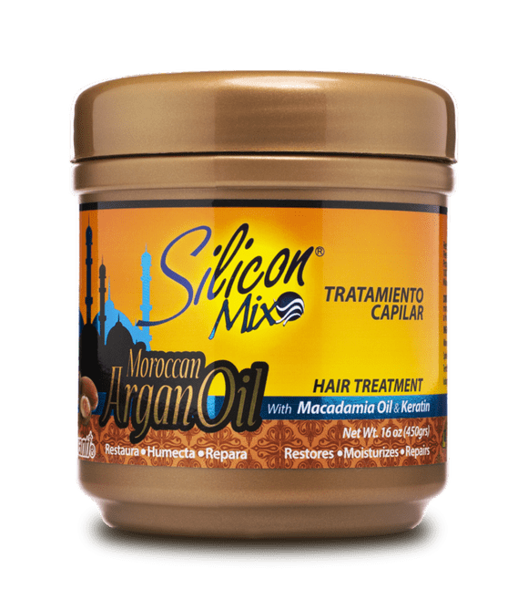 Soin capillaire Silicon Mix à l'huile d'argan marocaine 16 oz